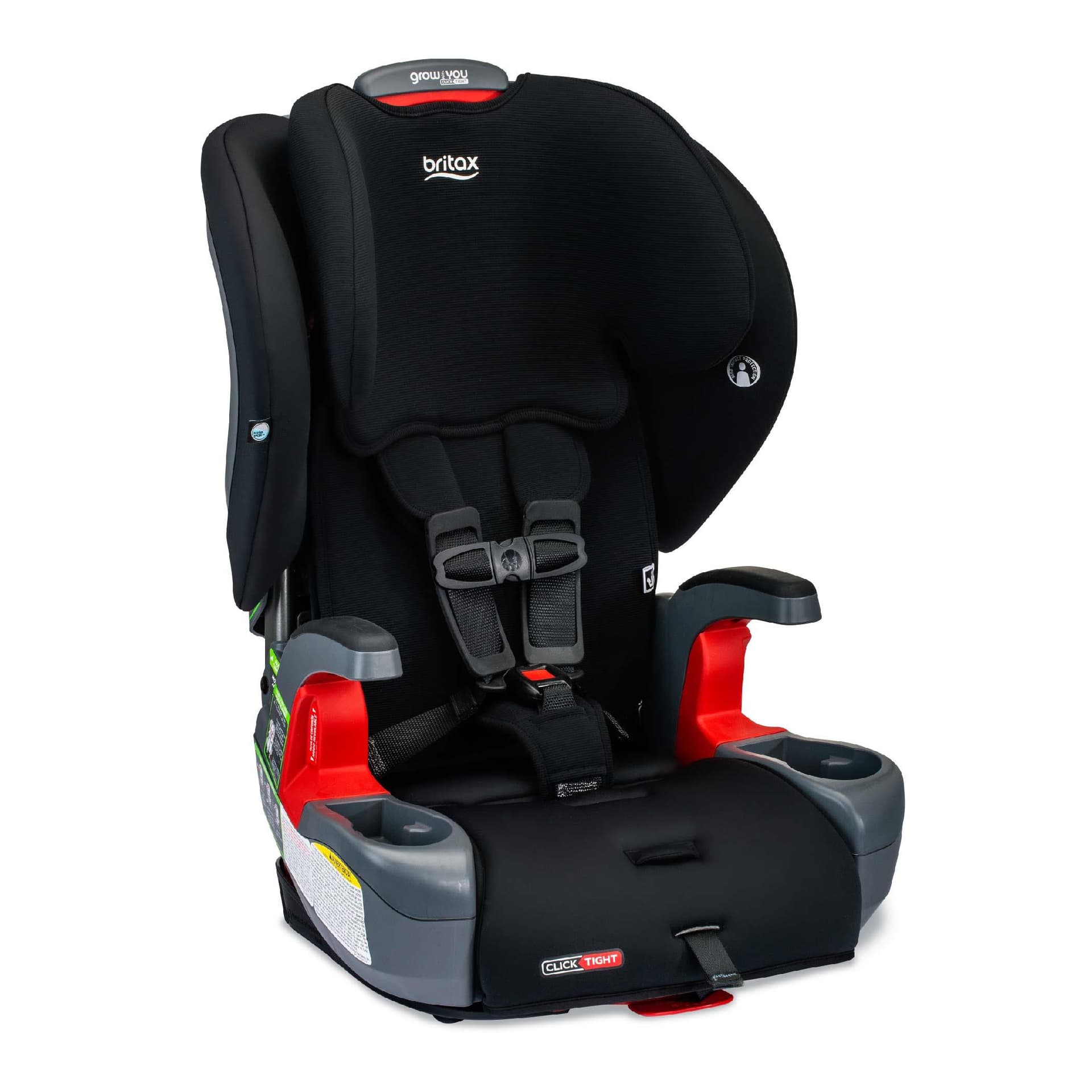 Grow with You Clicktight Harness-2-Booster Seat - Black Contour