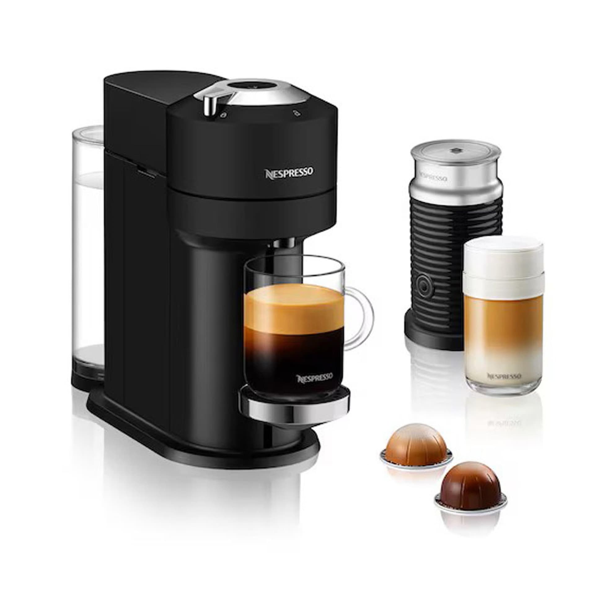 Nespresso Vertuo Next Deluxe Coffee and Espresso Maker with Aerrocino