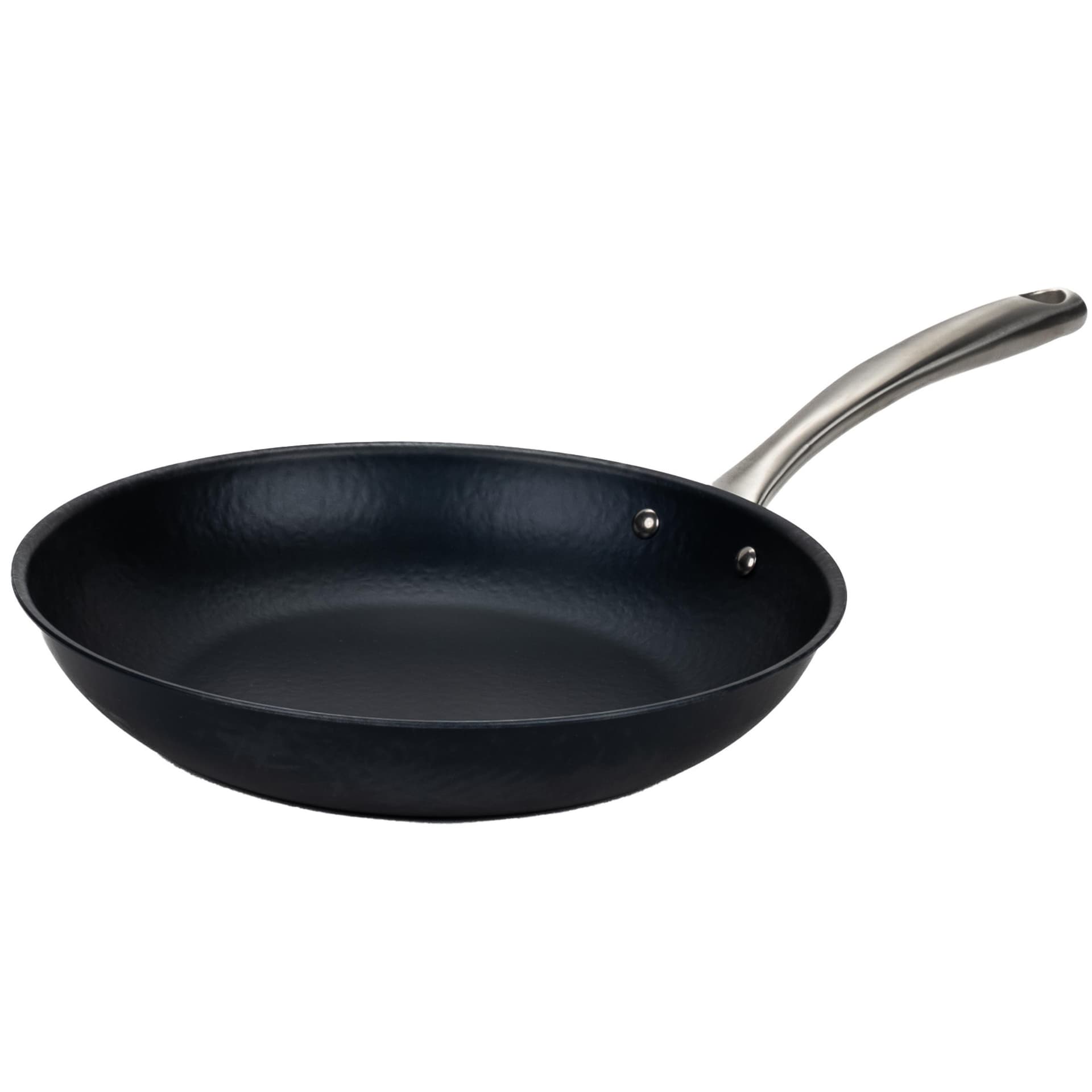 Black Angus x Alva Carbon Steel 11 inch Frying Pan