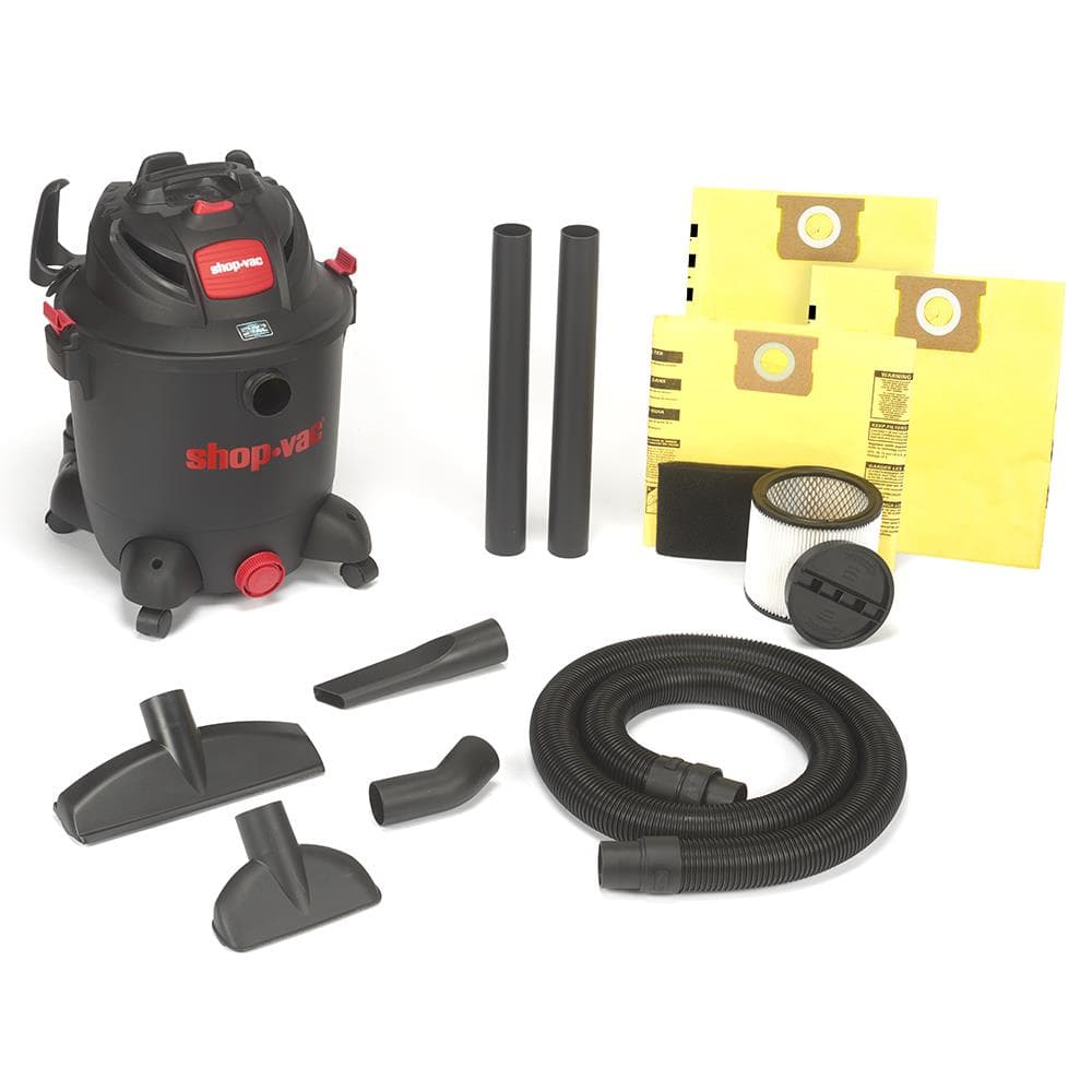 The Shop-Vac 12 Gallon Poly / 5.5 PHP SVX2 Wet / Dry Vacuum