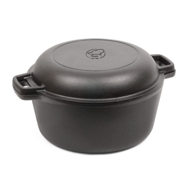 5 Quart Dutch Oven w Skillet Lid