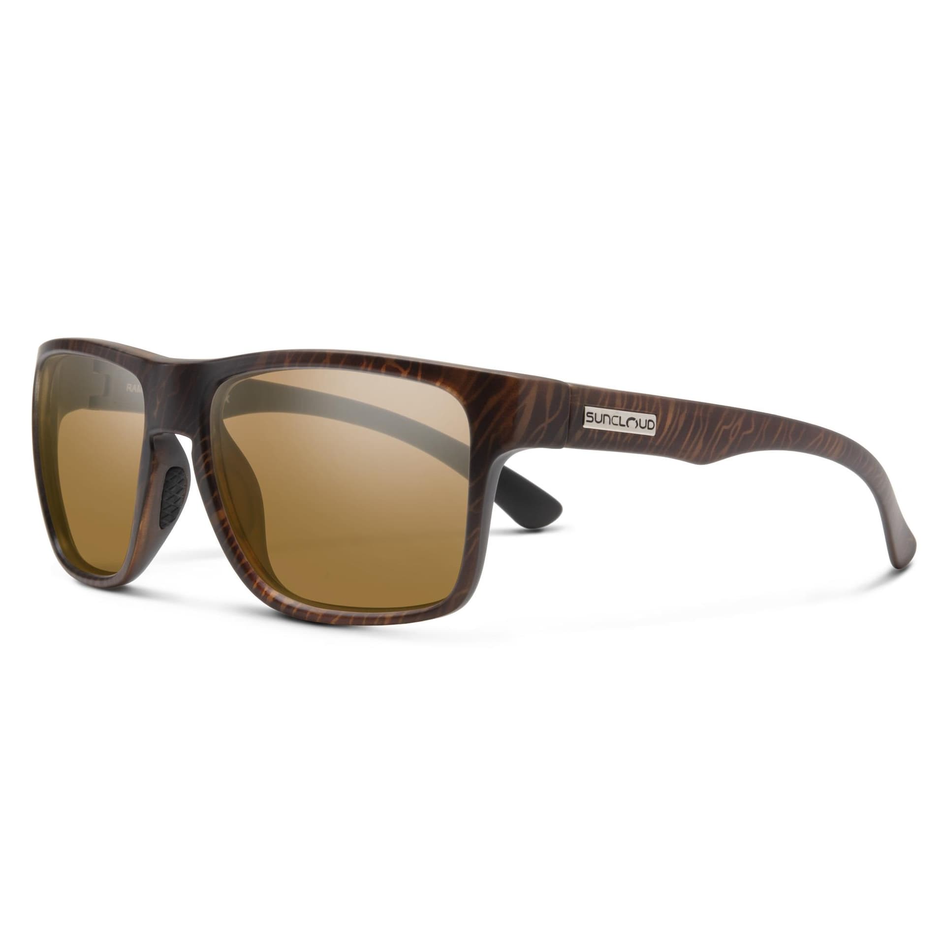 Suncloud Rambler Polarized Sunglasses - Blackened Tortoise/Brown