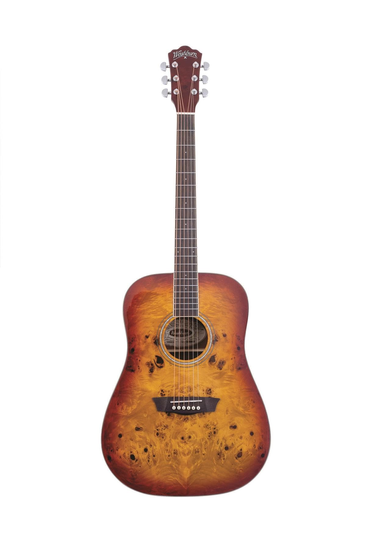 Deep Forest Burl Dreadnought Acoustic Guitar