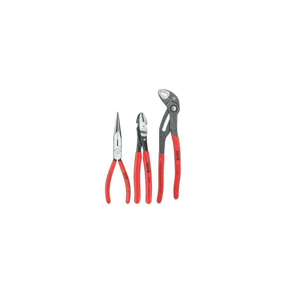 4 Piece Orange Plier Set
