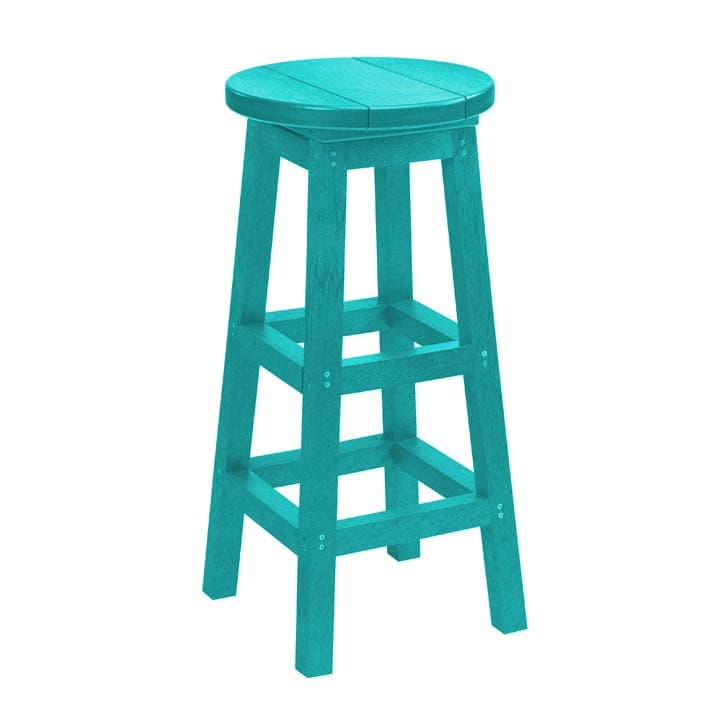 Bar Stool - Turquoise
