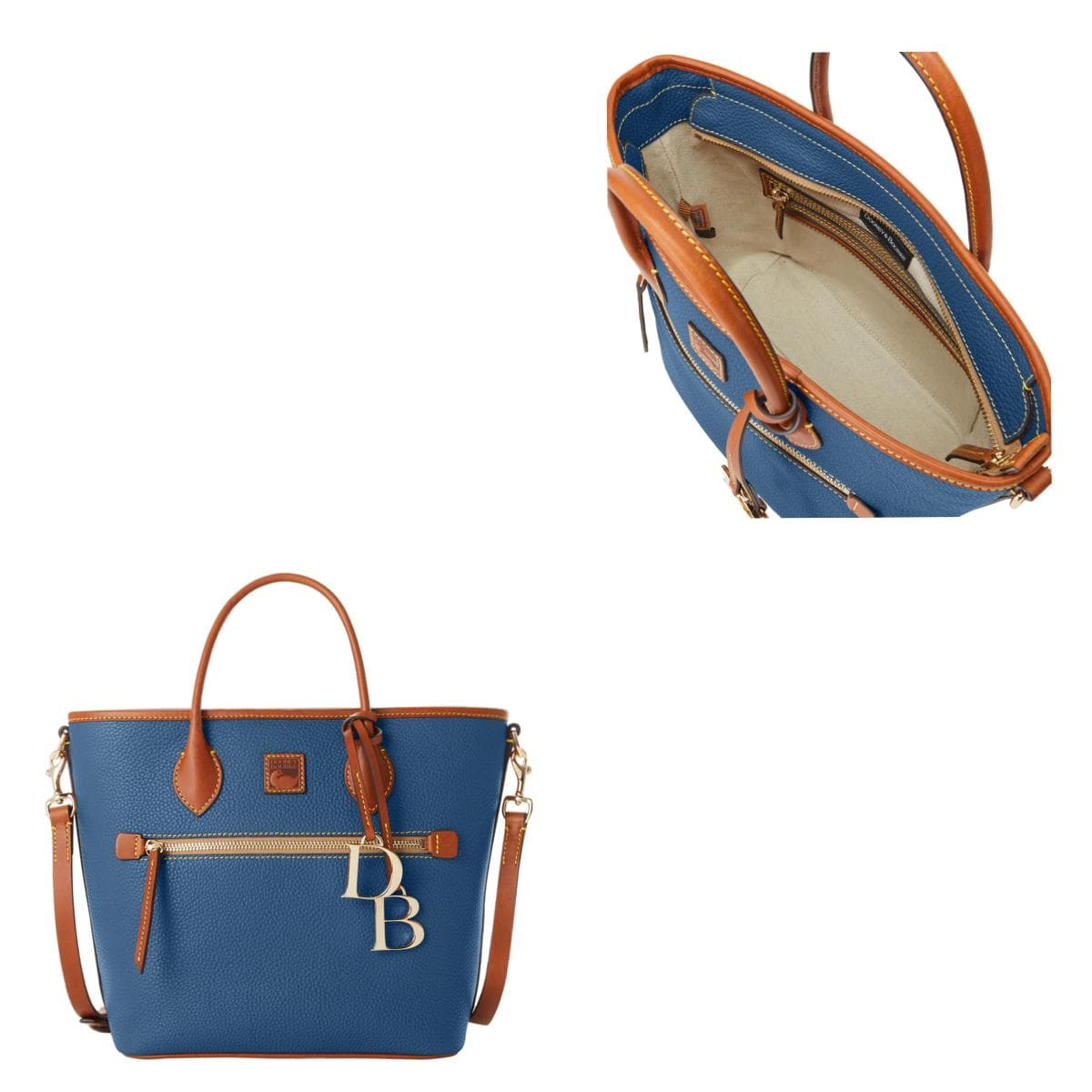 Pebble Grain Handle Tote