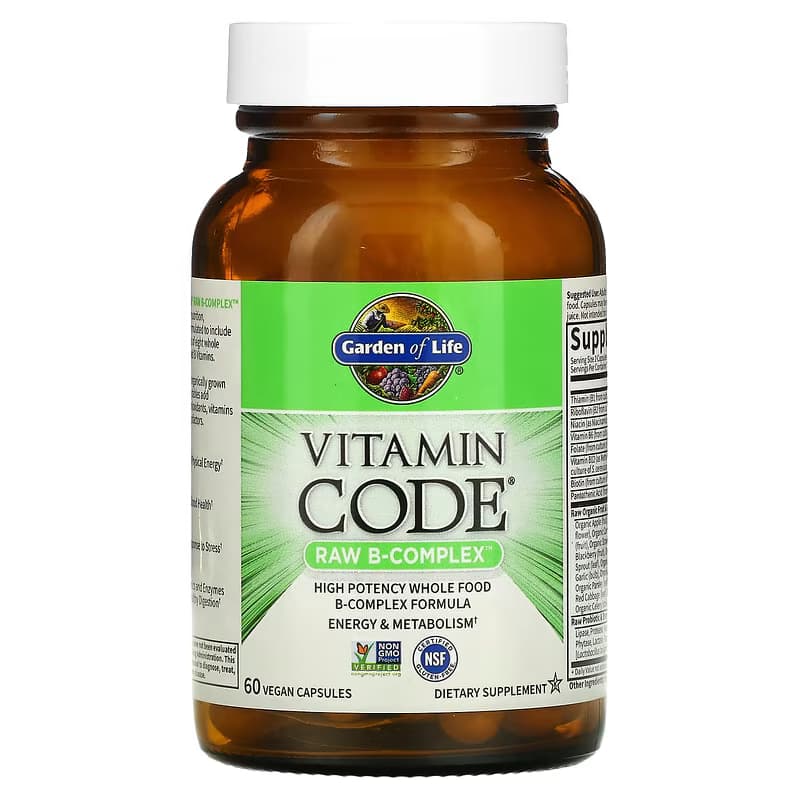 Vitamin B Complex, 60 Capsules