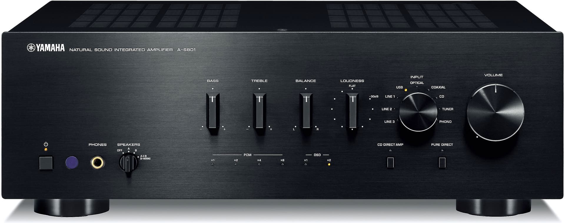 Yamaha A-S801 Stereo integrated amplifier with built-in DAC