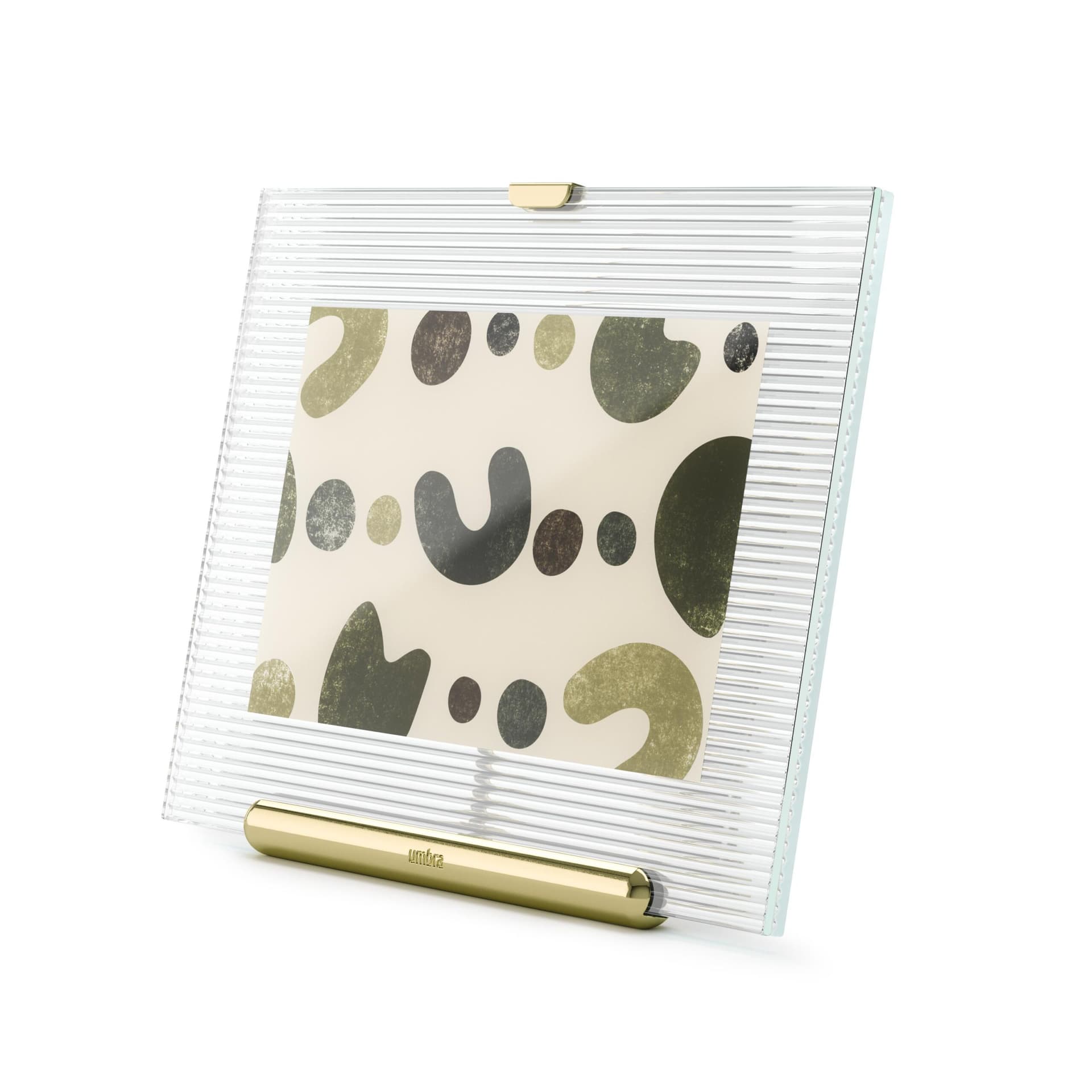 Flute Picture Frame 4X6 Brass