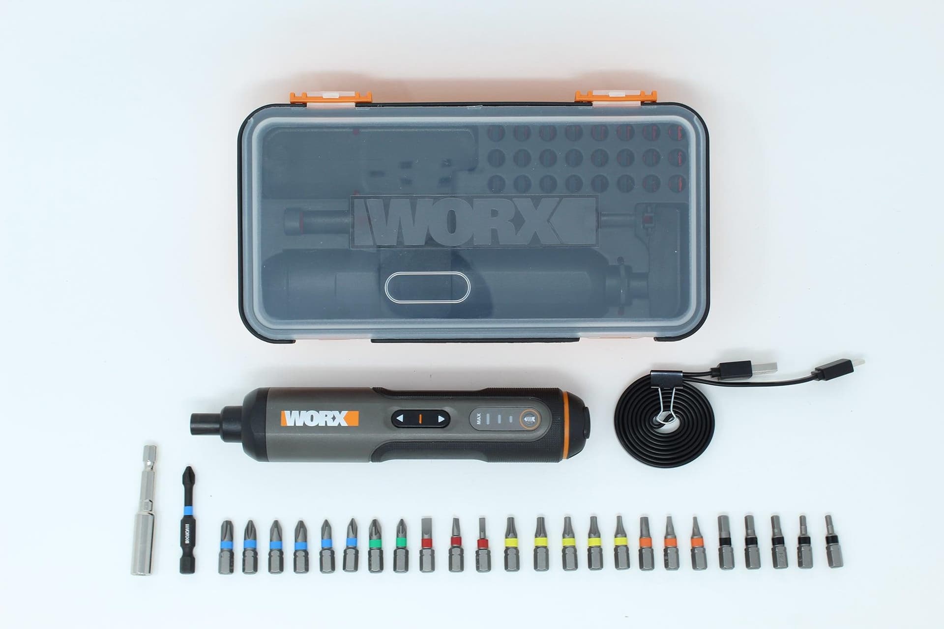 4V Stick Screwdriver W/ 12 Bits & USB