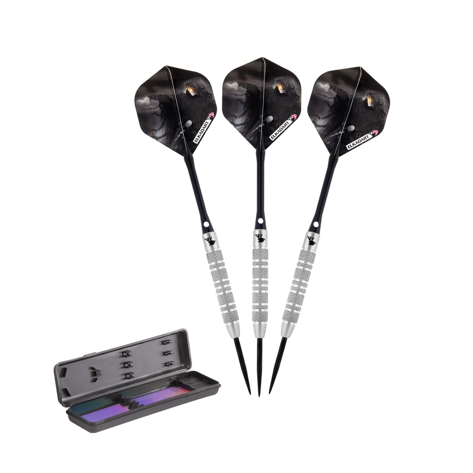 Elkadart Wizard 80 % Tungsten Steel Tip Darts 19gm