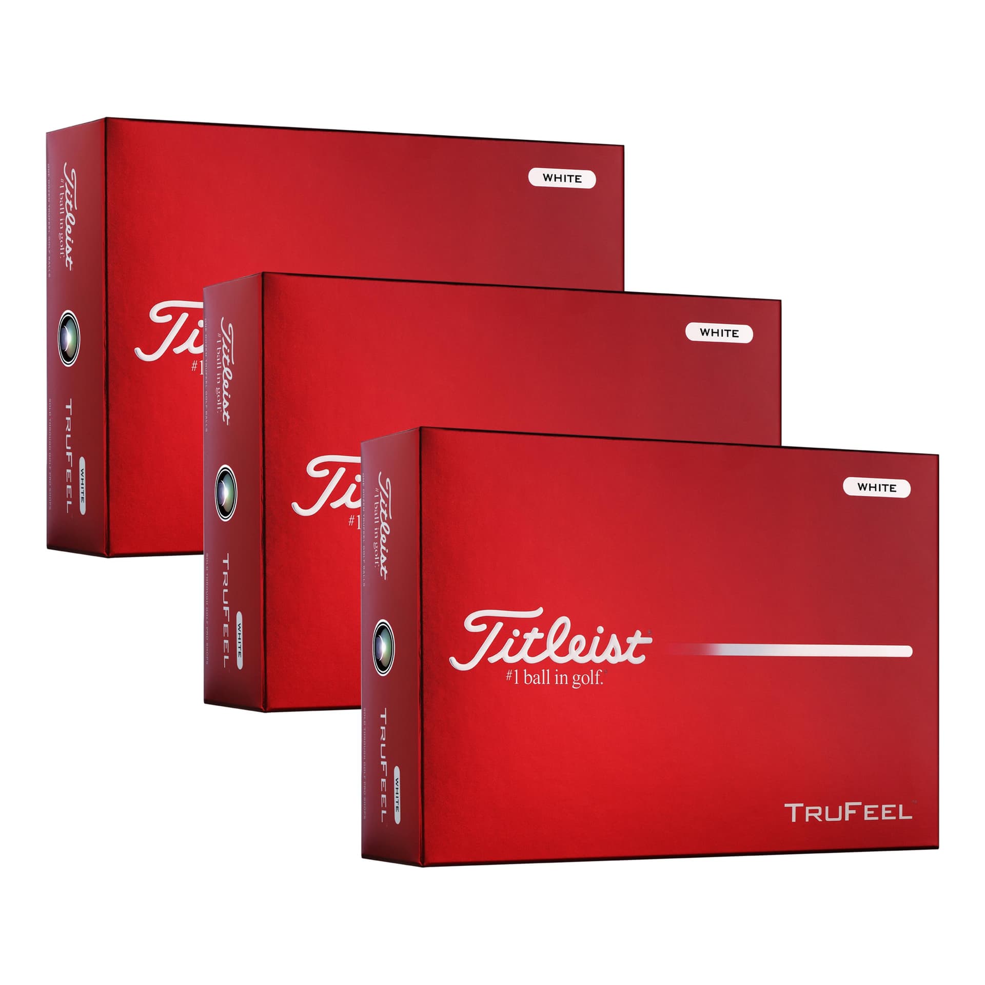 TruFeel Golf Balls - White - Three Dozen