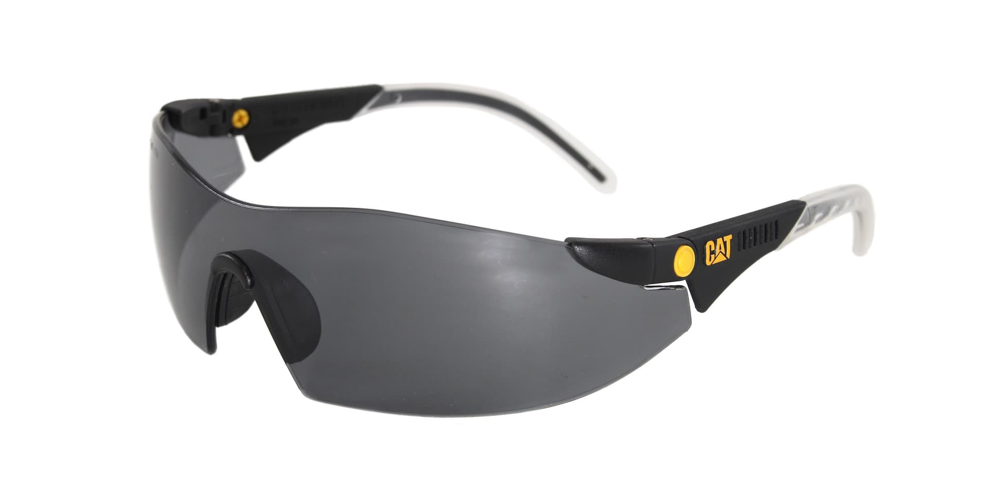 Safety Glasses - Black/Smoke