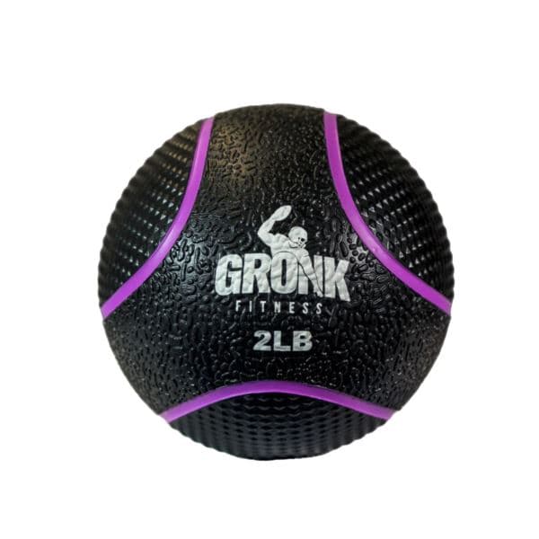 Gronk Fitness Medicine Ball 2lb Pink
