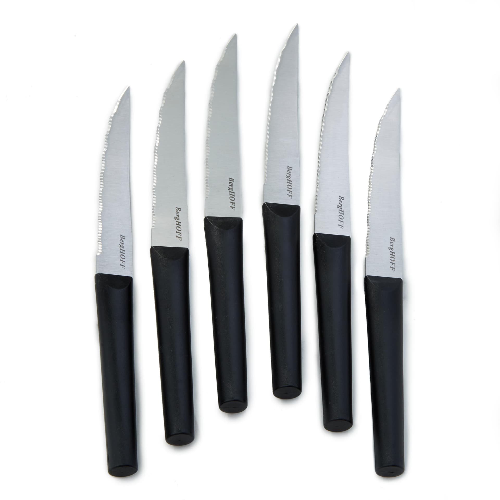 DiNA Matrix 6pc Stainless Steel 4.5" Steak Knife Set
