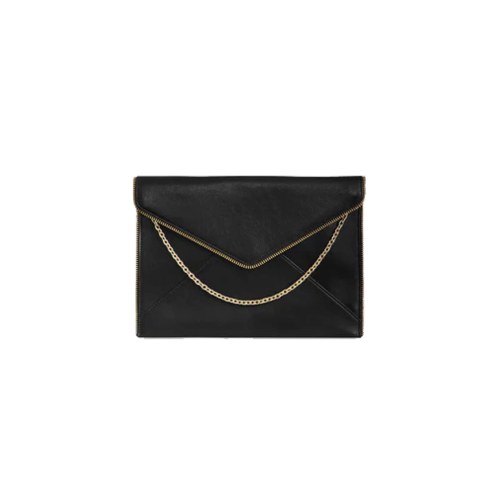 Leo Clutch with Chain Strap