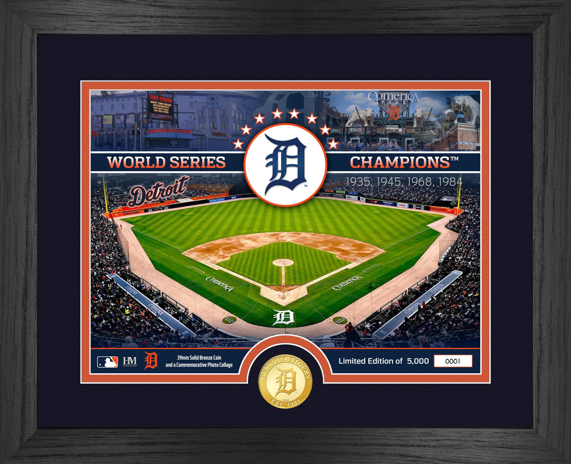Detroit Tigers Stadium Photo Mint