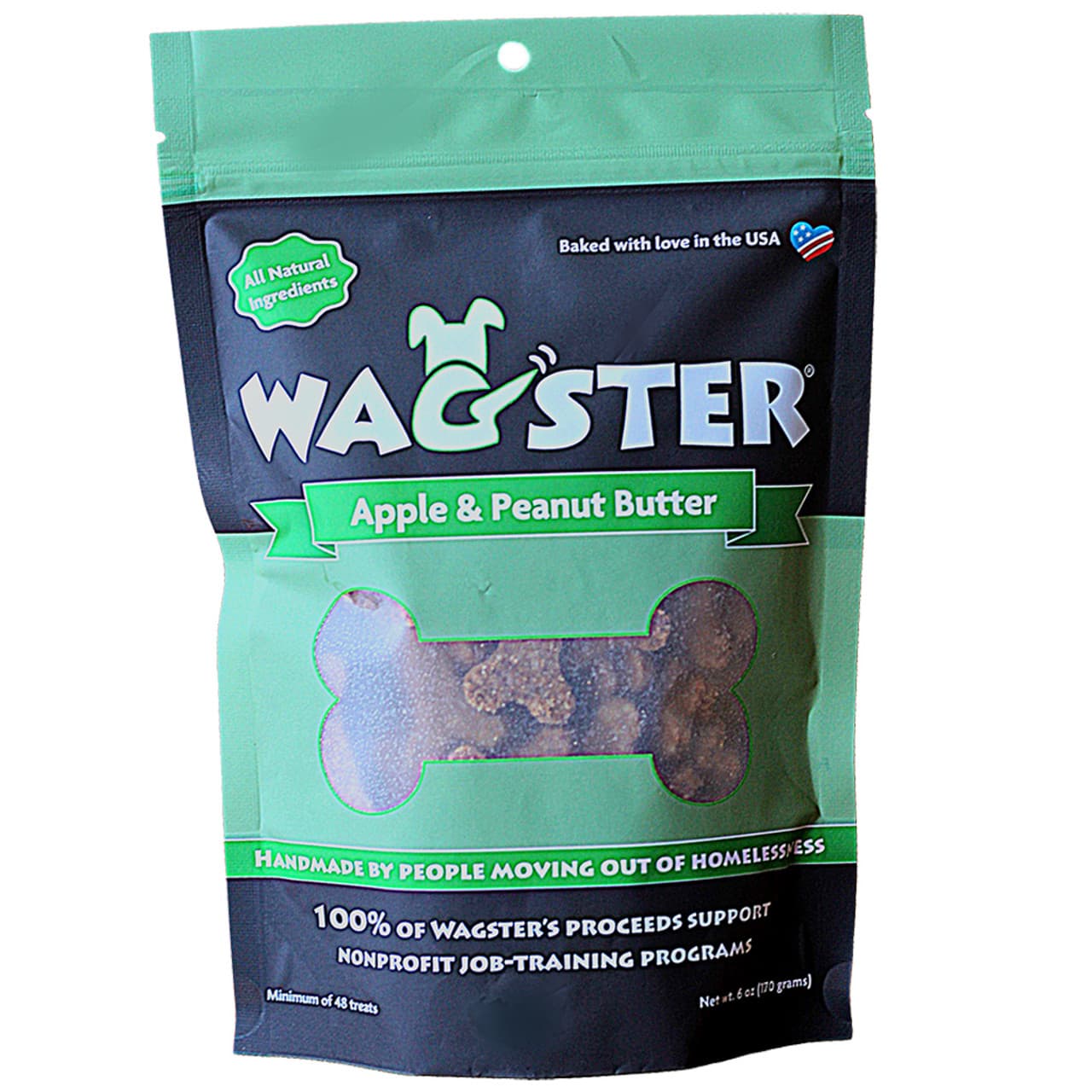 Organic Training Bites – Peanut Butter & Apple