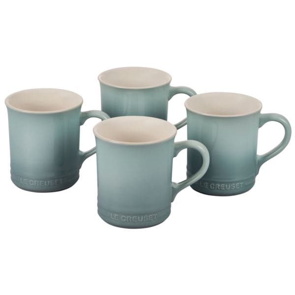 Set of 4 Vancouver Mugs Sea Salt