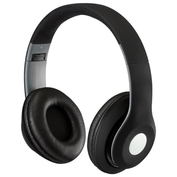 Bluetooth Wireless Headphones w/ Built-in Microphone Black