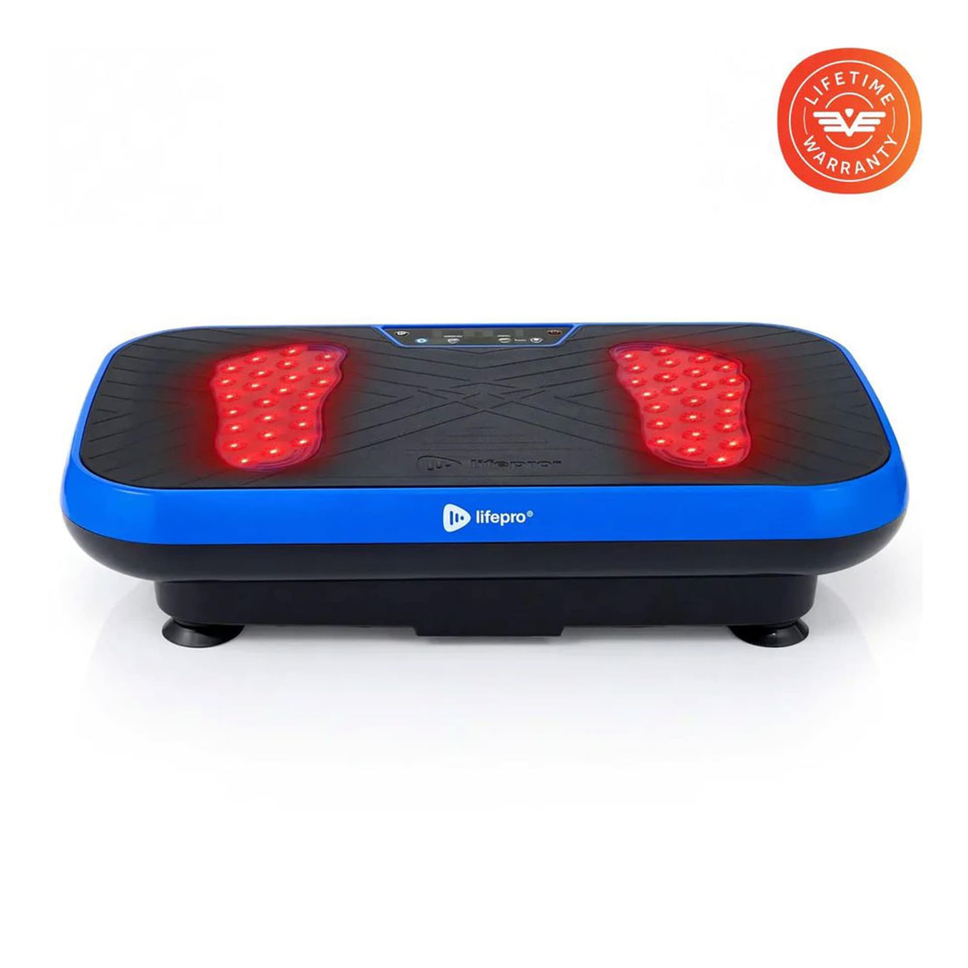 VibraRed Vibration Plate with Red Light Therapy - Blue