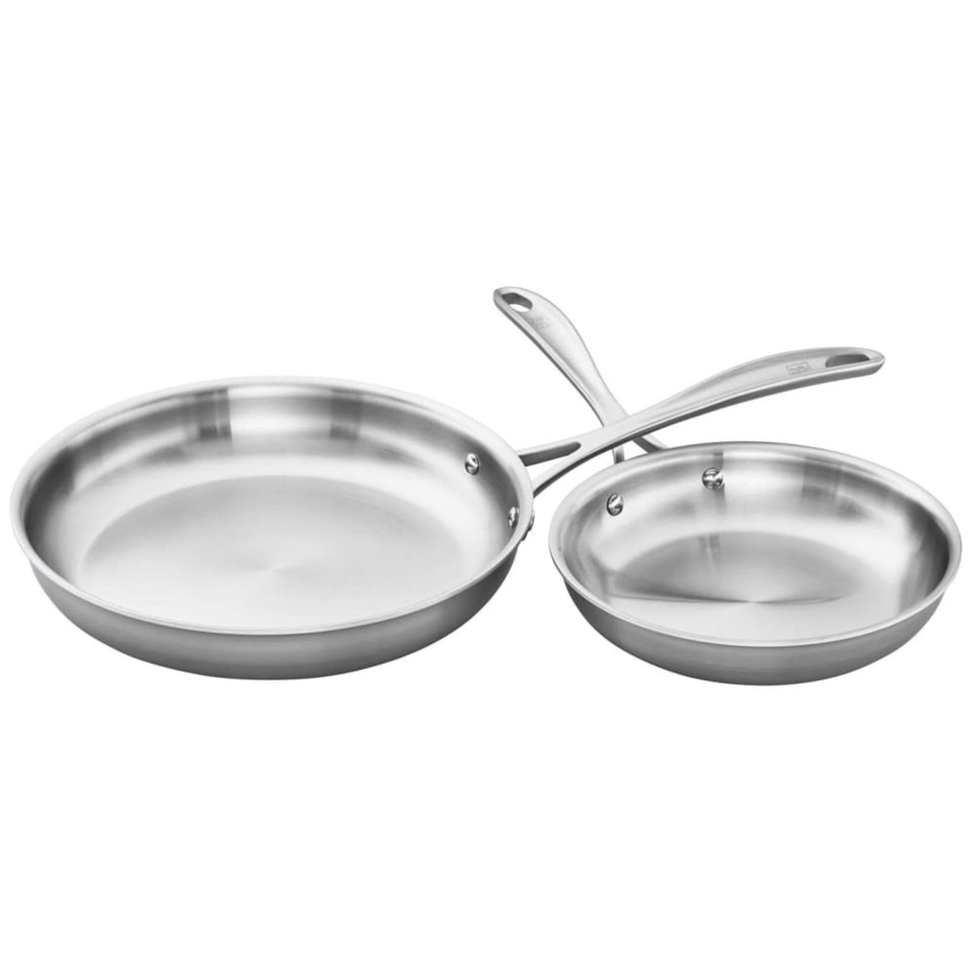 Spirit 3-Ply 2pc Stainless Steel Fry Pan Set