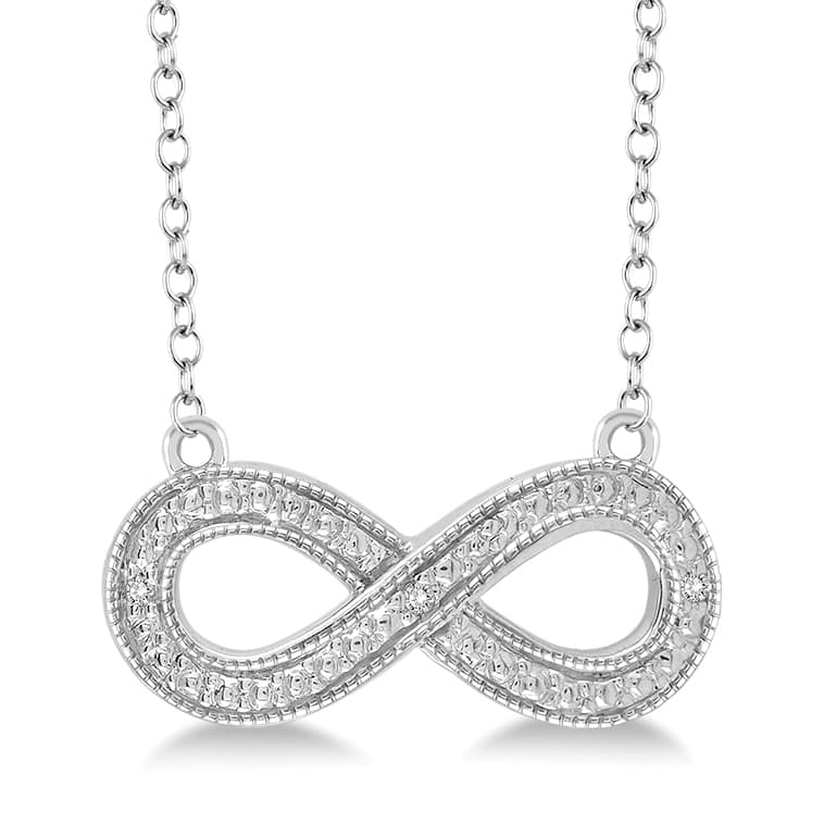 Diamond Infinity Necklace