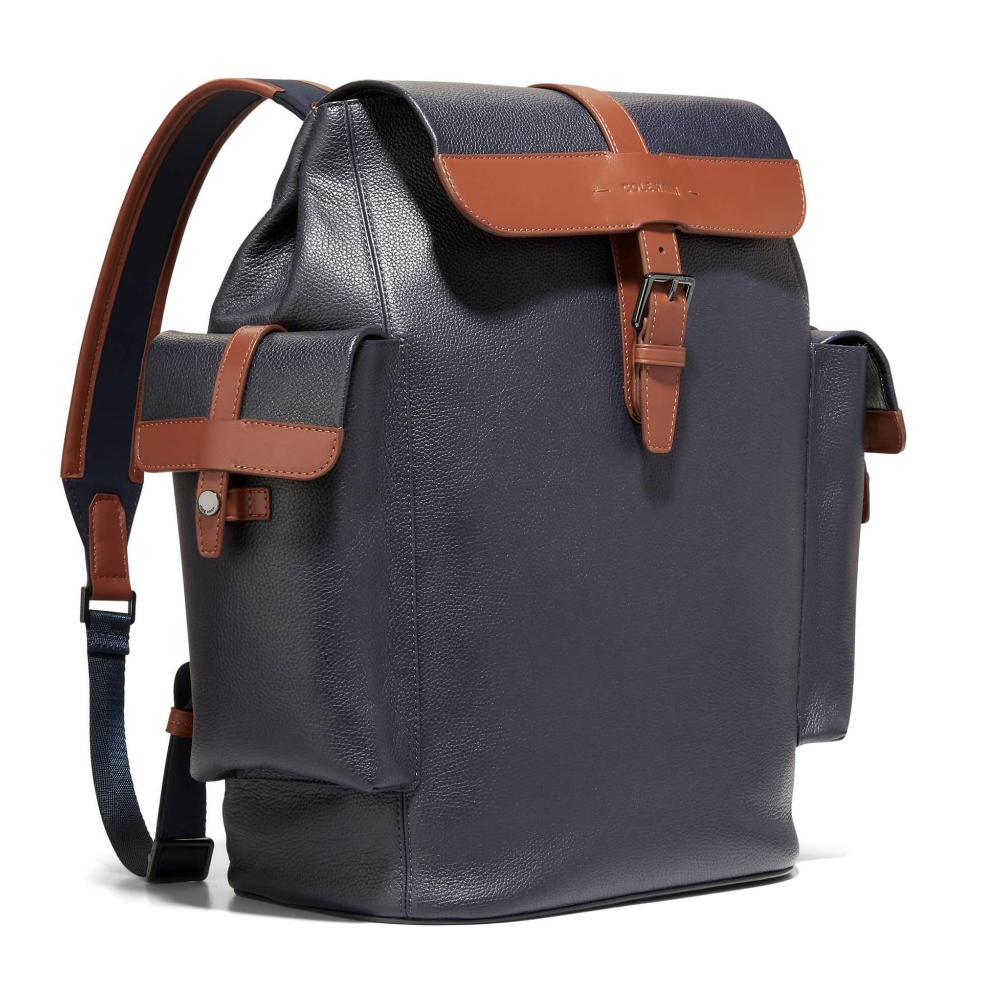 Triboro Rucksack - Navy/British Tan