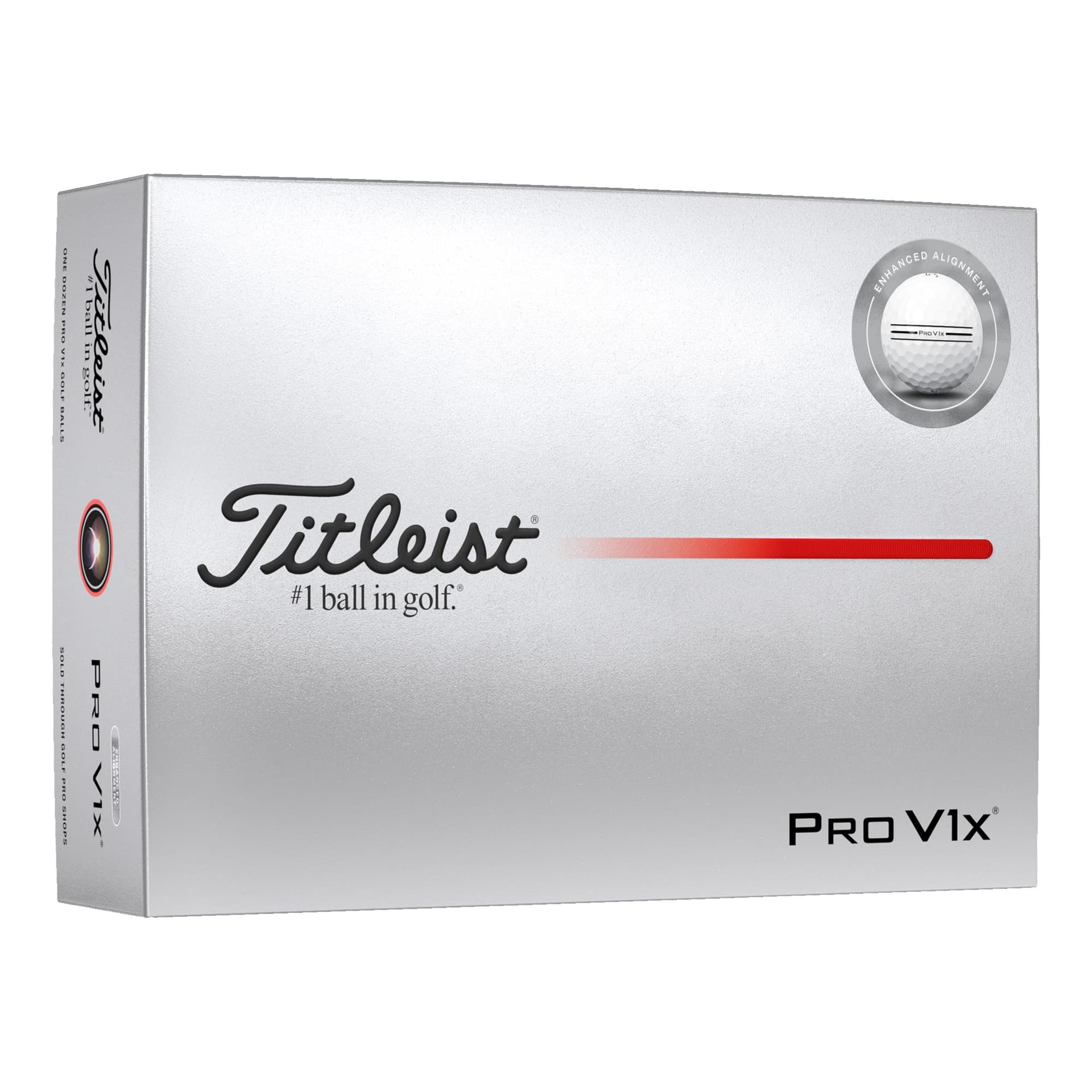 Pro V1x AIM Enhanced Golf Balls - White