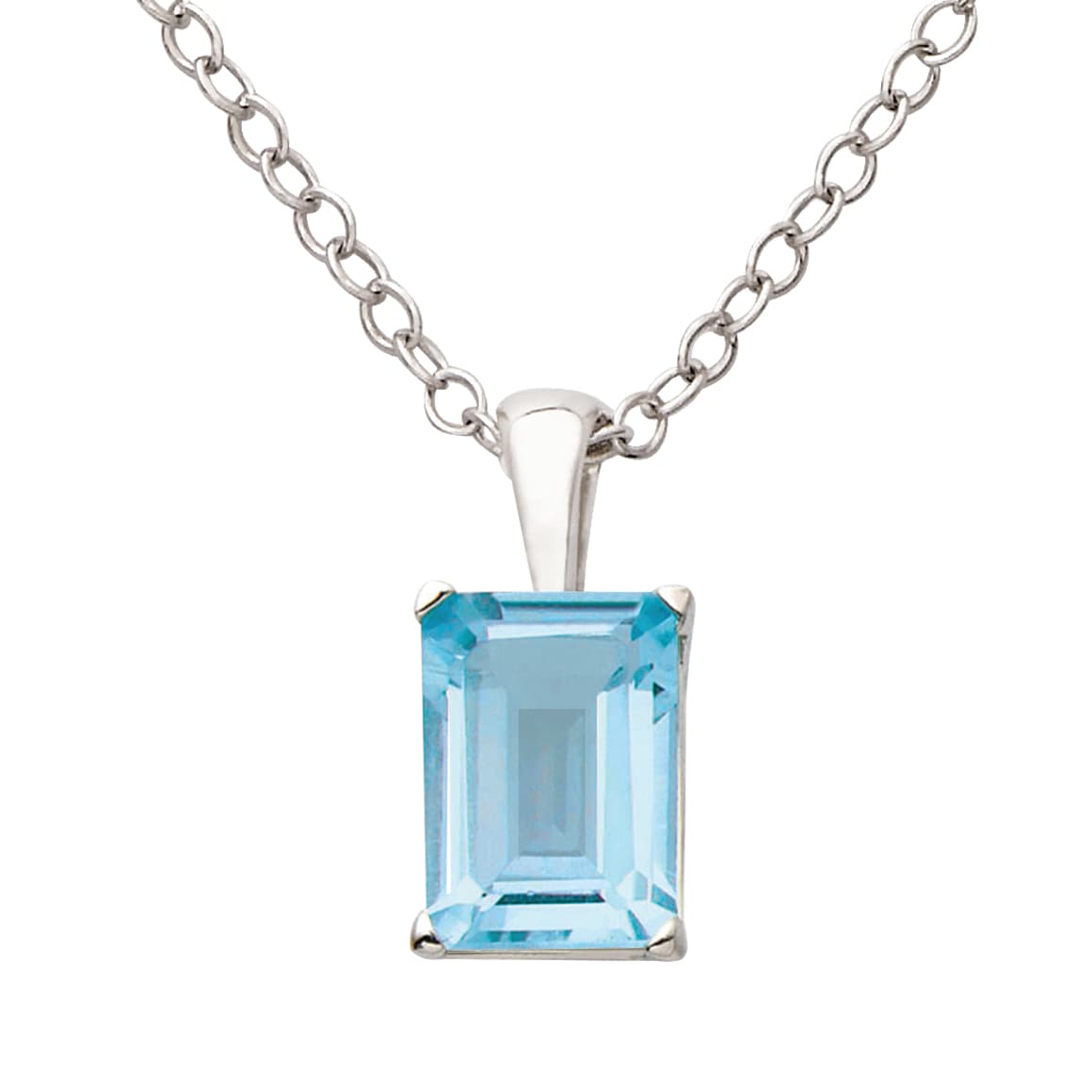 Blue Topaz Necklace