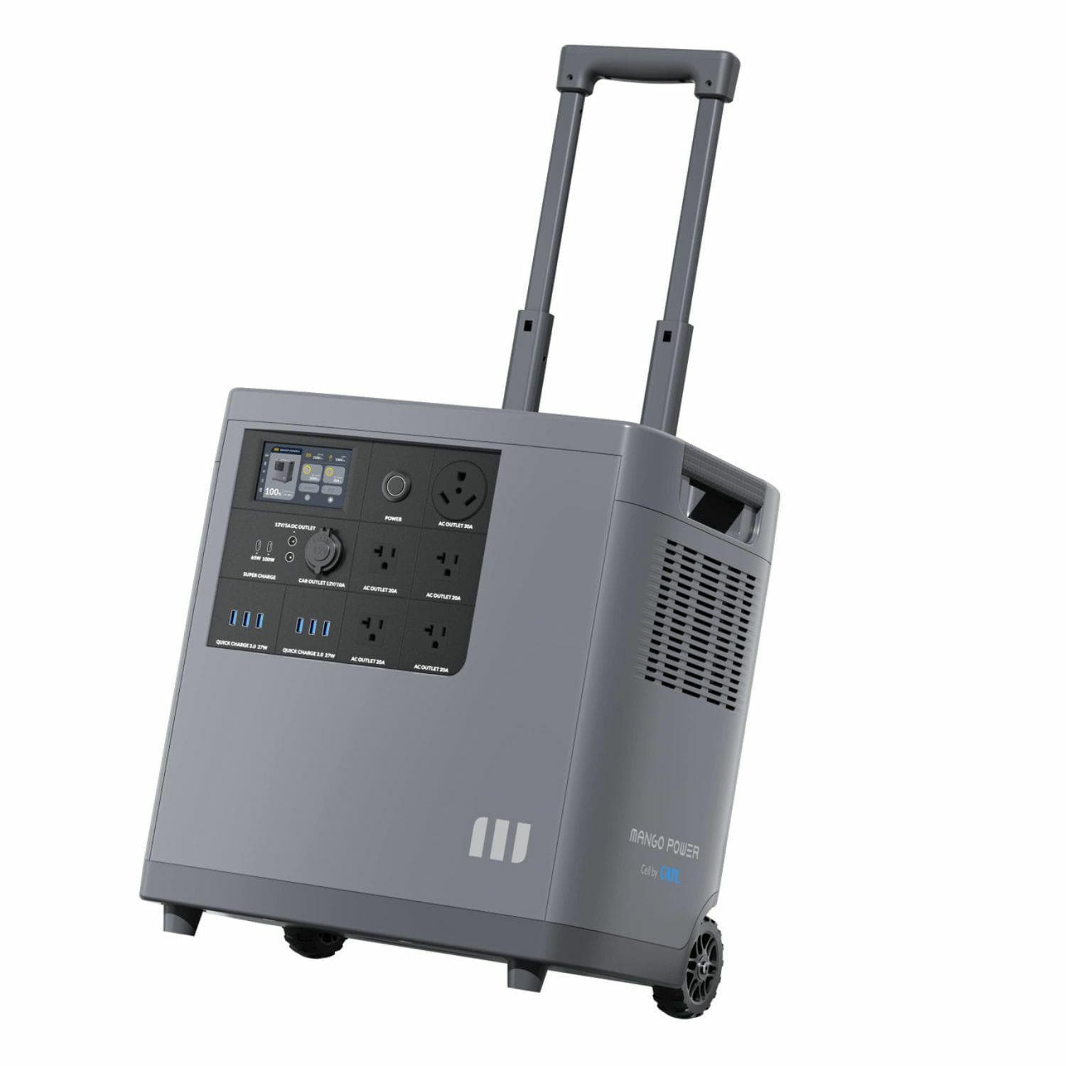 Mango Power E - 3500 Watt (3.5kWh) LFP Battery for Instant Power Anywhere