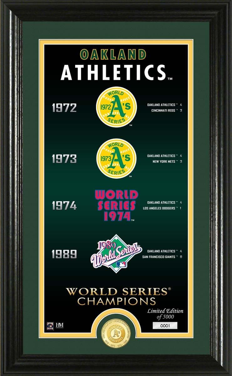 Oakland Athletic "Legacy" Photo Mint