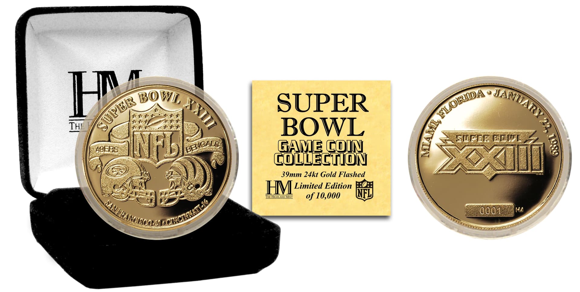 Super Bowl XXXIII Flip coin