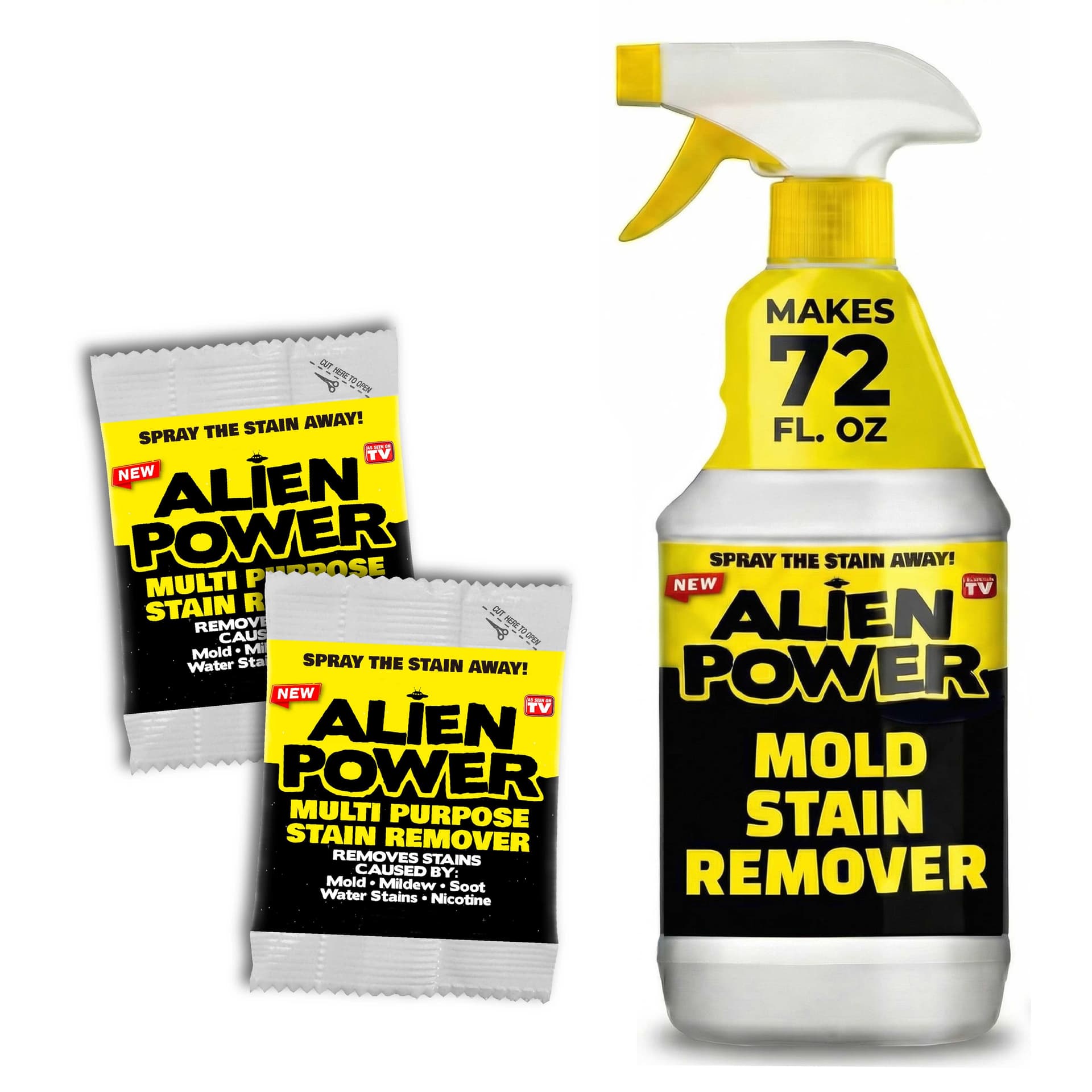 Multi Purpose Stain and Mold Remover Kit Size 2 Pack