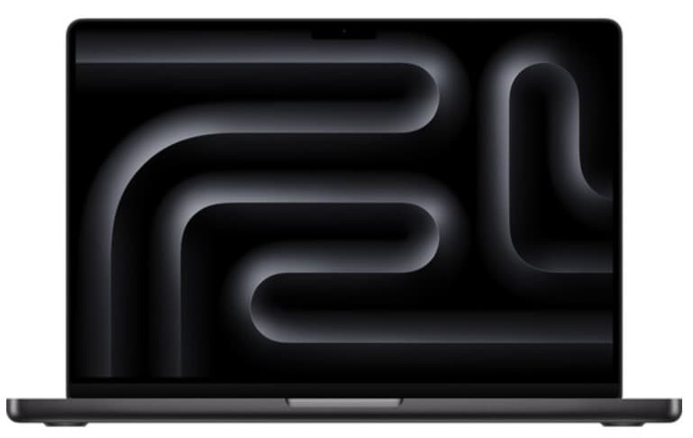 Apple 14-inch MacBook Pro: Apple M5 chip with 10‑core CPU and 10‑core GPU, 16GB, 512GB SSD - Space Black