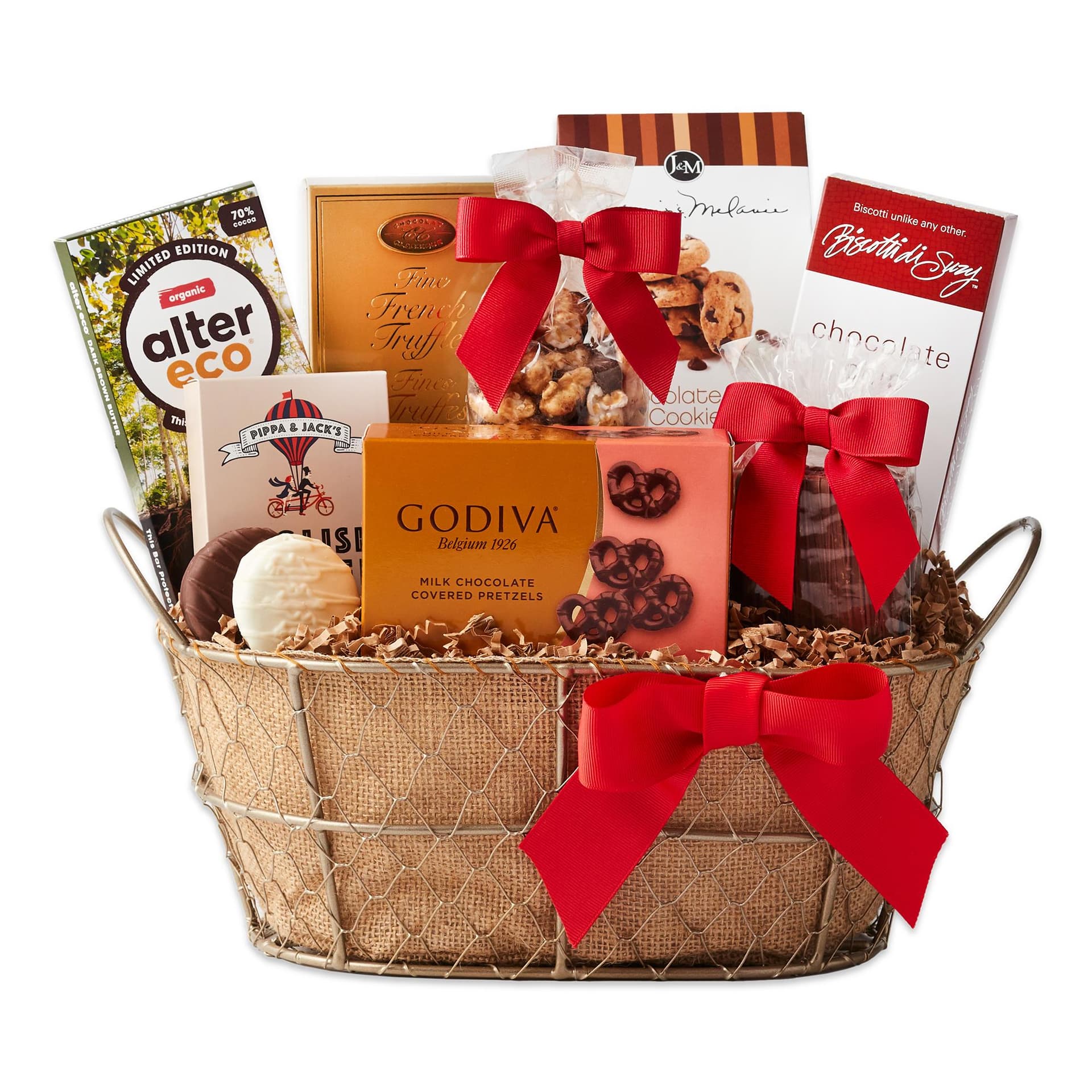 Decadent Delights Chocolate Gift Basket