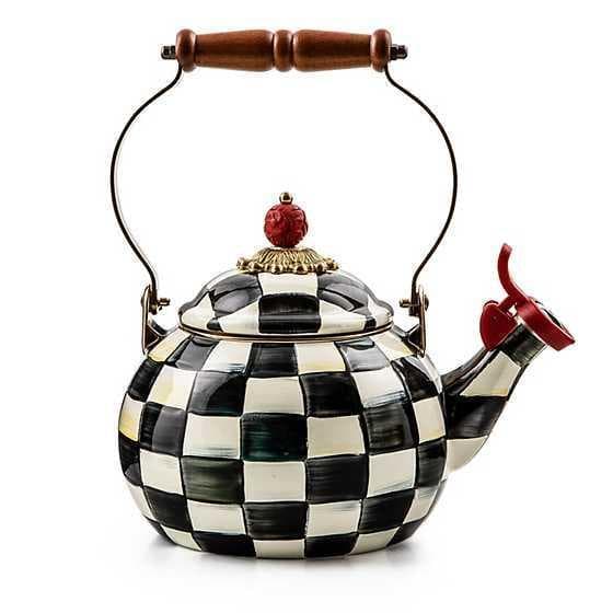 Sky Check Whistling Tea Kettle