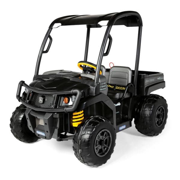 John Deere Gator XUV 12V Ride-on w/ Roof Black