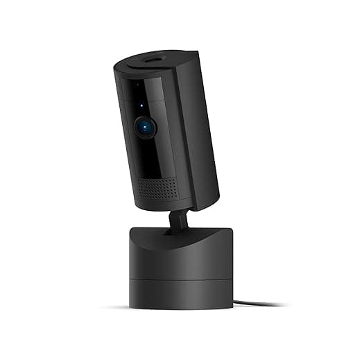 Pan-Tilt Indoor Cam - Black