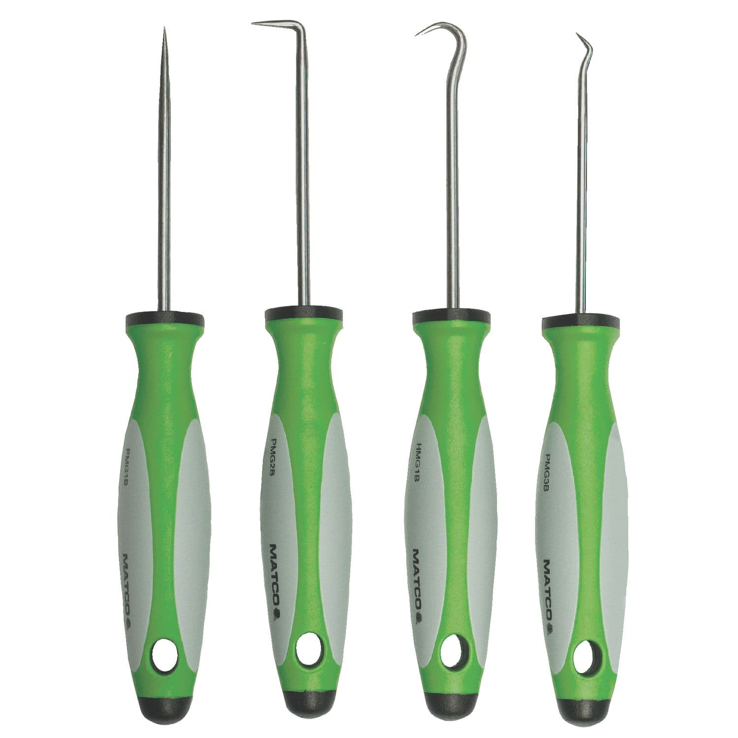4 Pc Set Mini Hook & Pick Gre