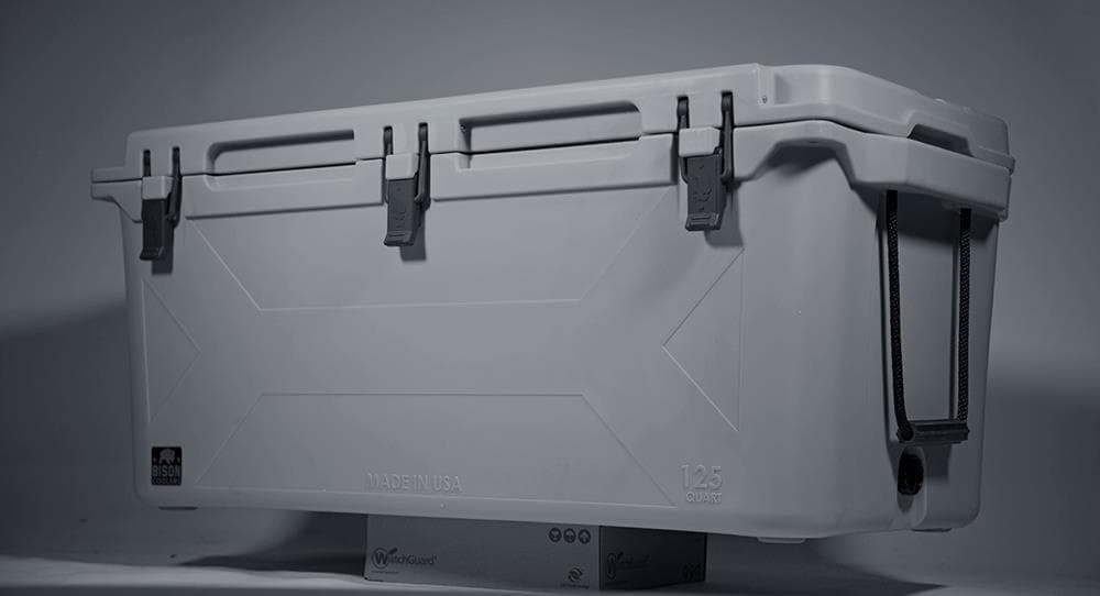 Gray Granite 125 QT Bison Cooler