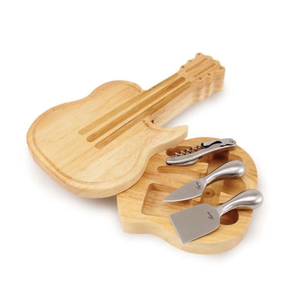 Guitar Cheese Board - Bamboo