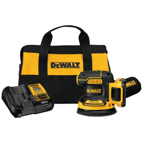 20V MAX XR 5" Brushless Cordless Random Orbital Sander Kit