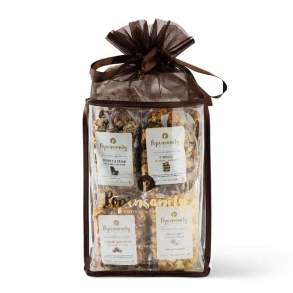 Popinsanity 8pk Popcorn Variety Gift Bag - 8 Flavors x 2