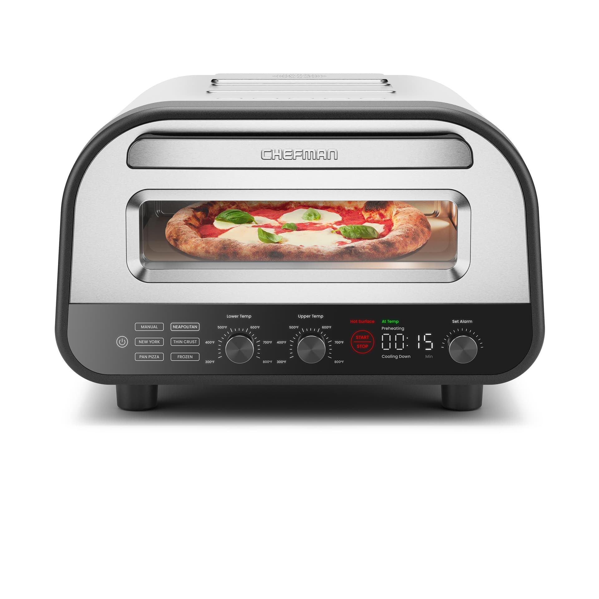 Home Slice Indoor Pizza Oven Size 18.7" x 17" x 11"