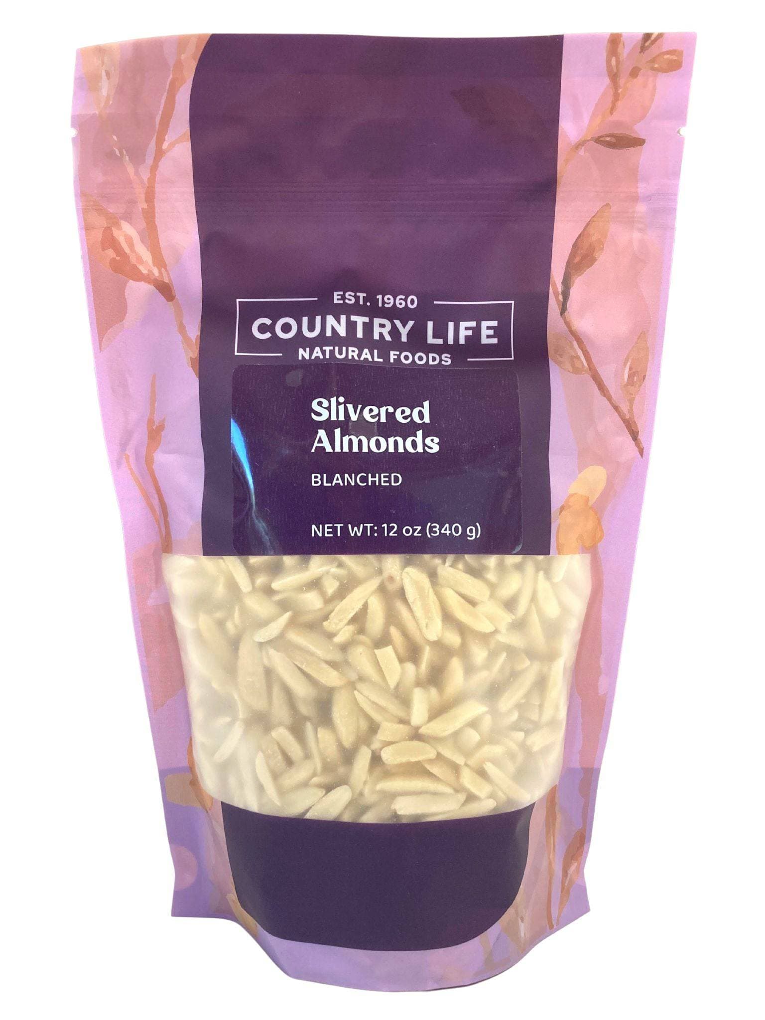 Almonds, Slivered, Blanched - 12 oz
