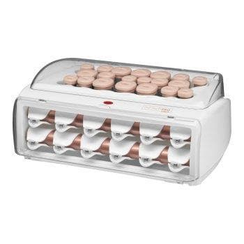 20pc Ceramic Flocked Assorted Rollers w/ Heated Clips