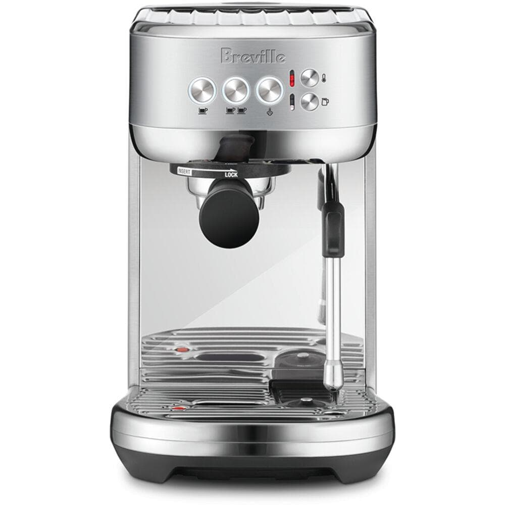 The Bambino Plus Espresso Machine in Brushed Stainless Steel