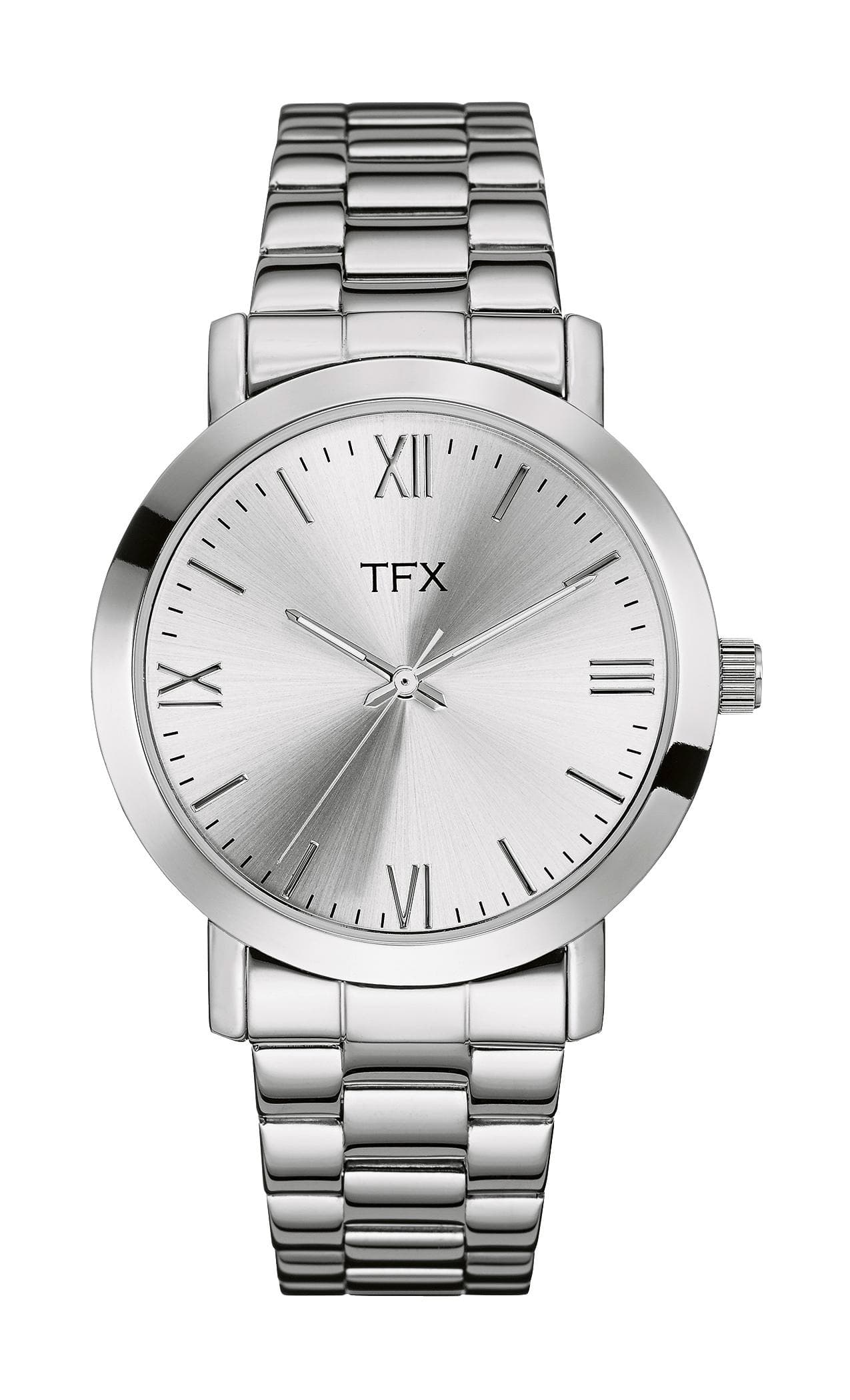 Men's TFX Stainless Steel Bracelet White Dial