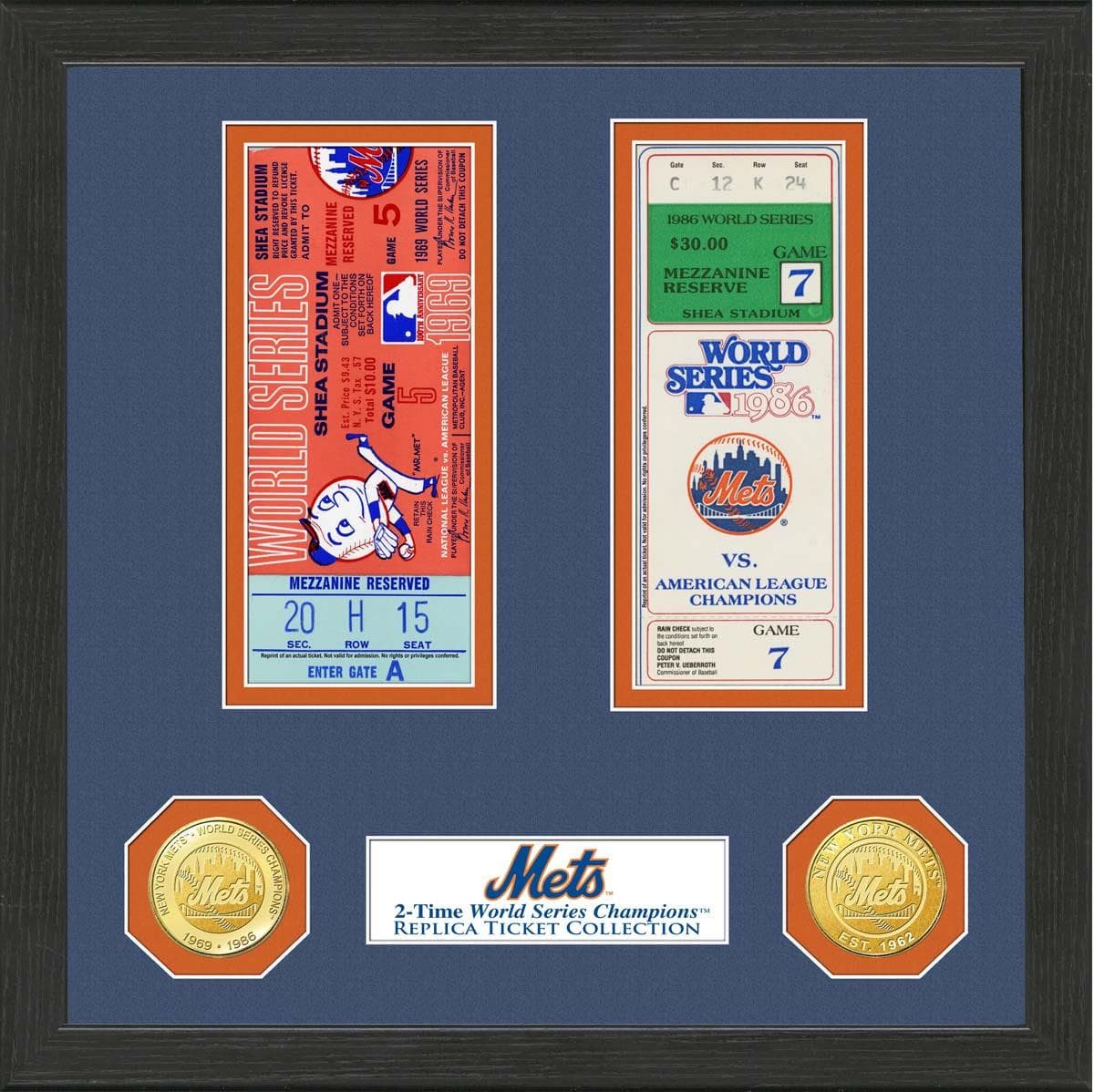 New York Mets WS Ticket Collection